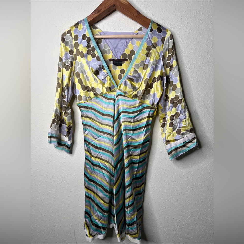 A common thread size medium retro Geometric Pattern Dress